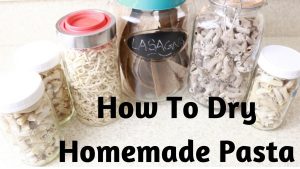 How To Dry Homemade Spelt Pasta