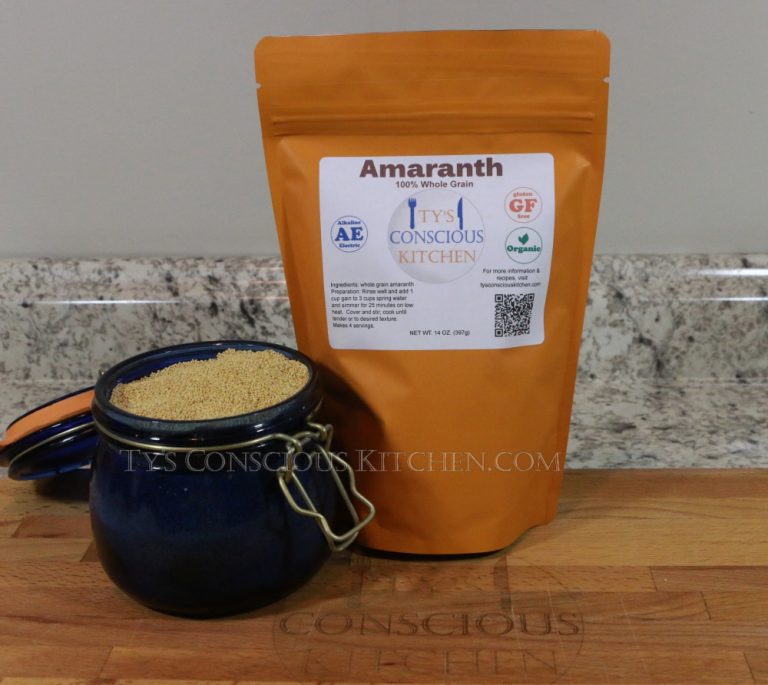 Amaranth Whole Grain 14 oz. Ty's Conscious Kitchen