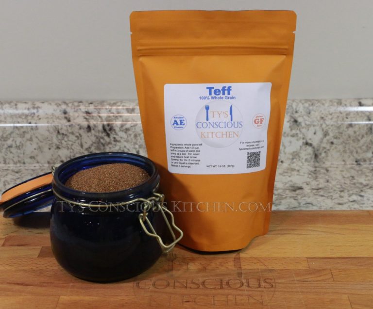 Teff Whole Grain 14 oz. – Ty's Conscious Kitchen