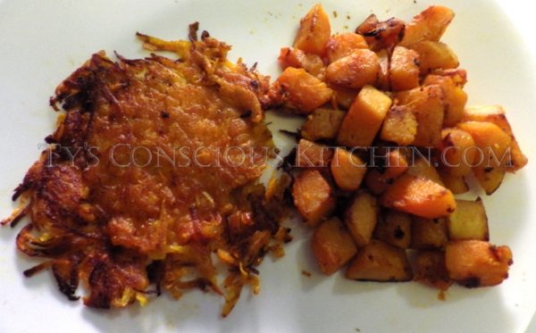 Alkaline Electric Butternut Squash Hash Browns Home Fries