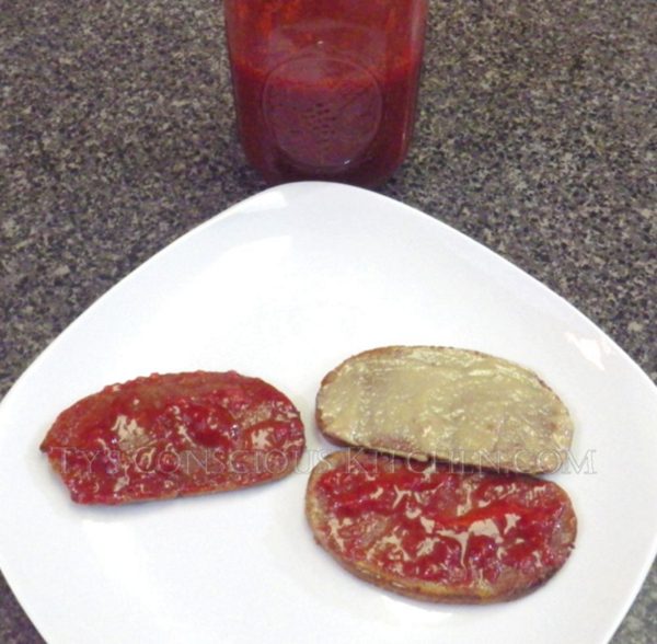 Alkaline Electric Strawberry Jam and Tahini Butter
