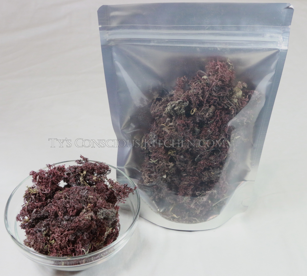 Purple Sea Moss : Wildcrafted: Sun-Dried: Jamaican