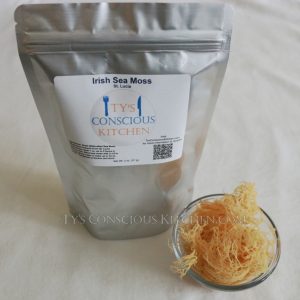 Golden St. Lucia Sea Moss : Wildcrafted, Dried: 4 oz