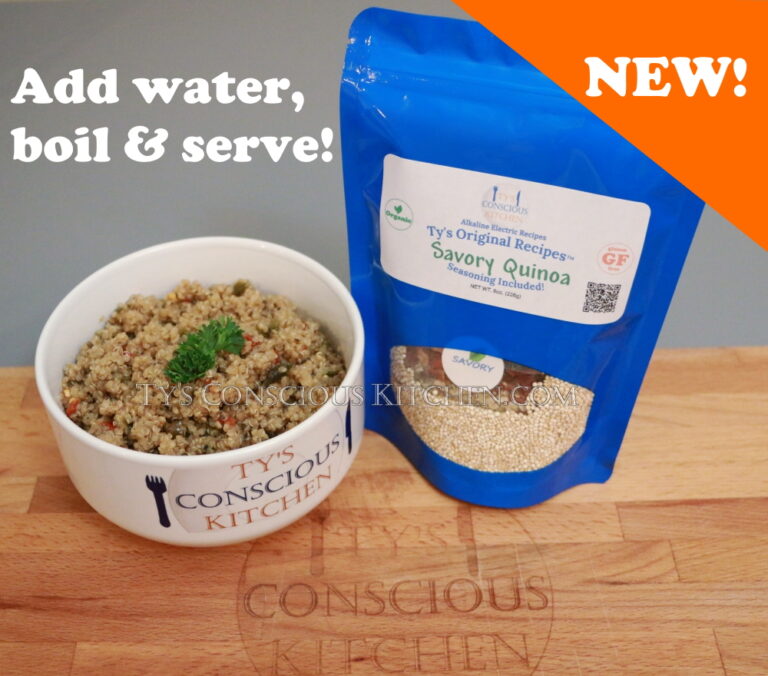 Alkaline Electric Recipes The Sebian Way - Ty's Conscious Kitchen